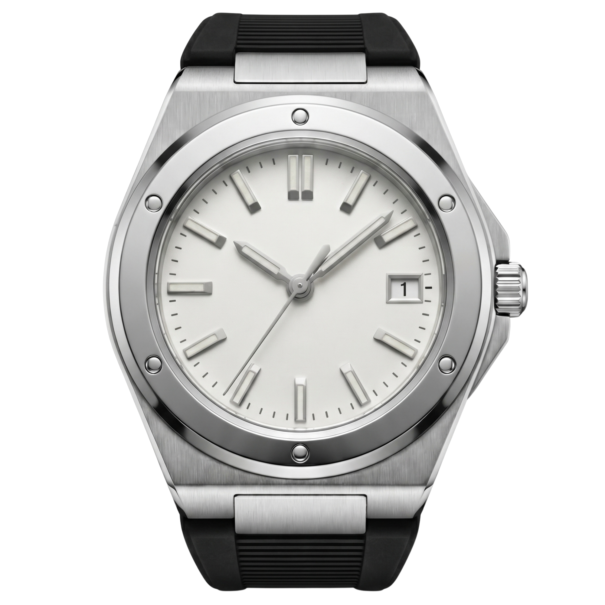 VALTOR WHITE RUBBER SILVER